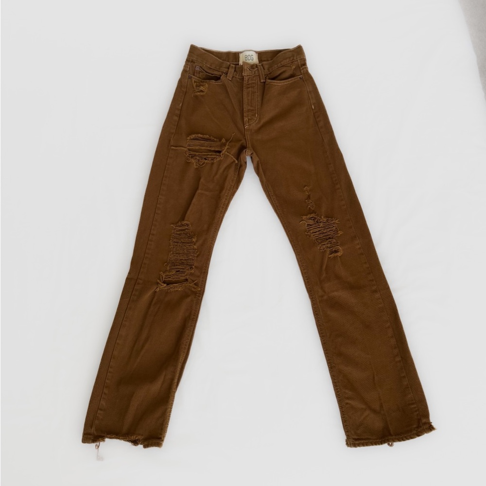 BDG Urban Outfitters Brown Straight Leg Jeans